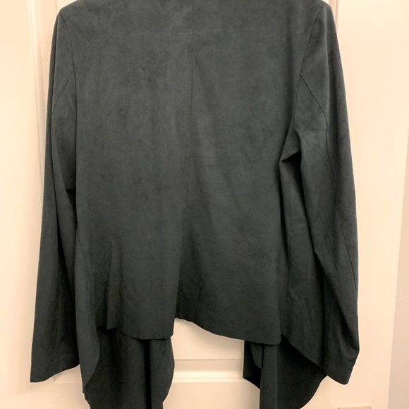Anthropologie faux suede jacket/cardigan size M - Picture 2 of 2